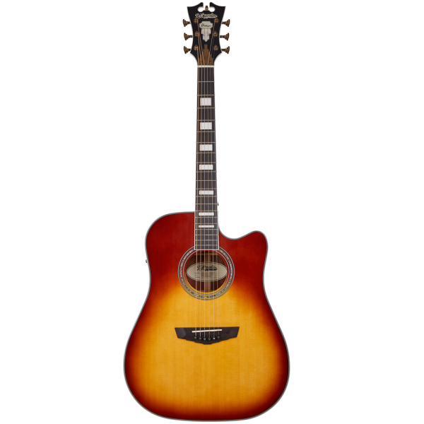 D'Angelico Premier Bowery Iced Tea Burst
