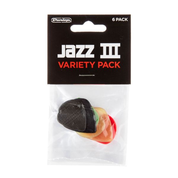 Jim Dunlop PVP103 Jazz (6) Pick Pack