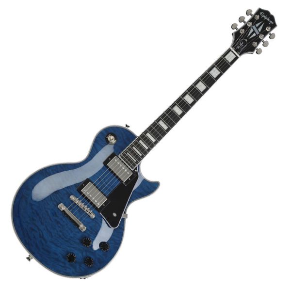 Epiphone Les Paul Custom Quilt Viper Blue