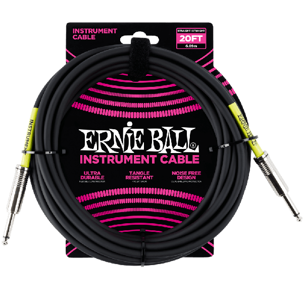 Ernie Ball 6046 20´ Straight / Straight kabl