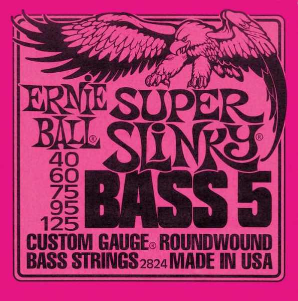 Ernie Ball 2824 5-str Bass Super Slinky 