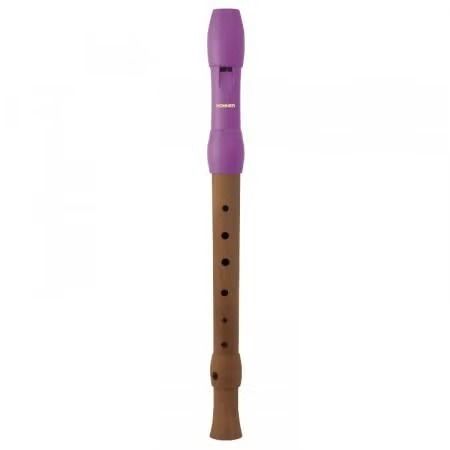 Hohner Alegra recorder German violet
