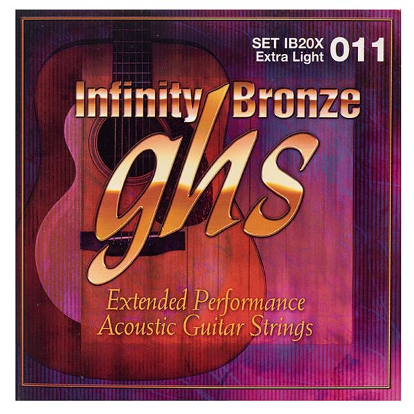 GHS IB20X set Infinity Bronze, Extra Light  011-050