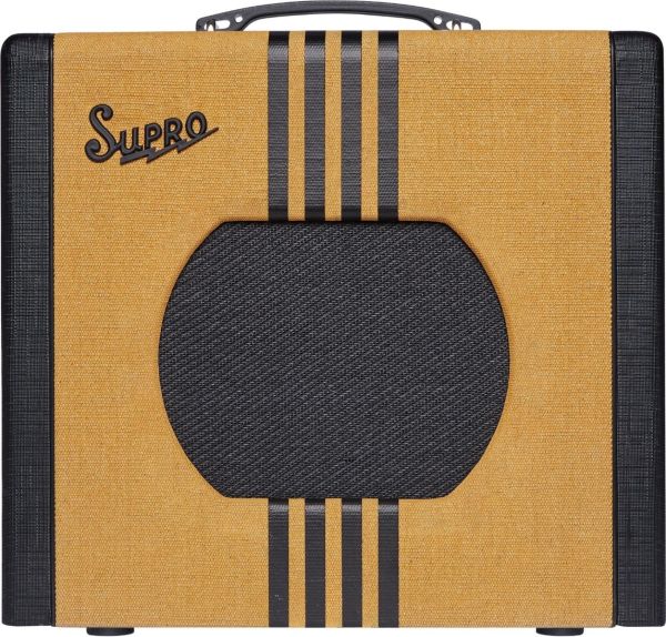 Supro DELTA KING 10 Tweed & Black