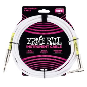 Ernie Ball 6049 10' Straight/Angle Instrument Cable