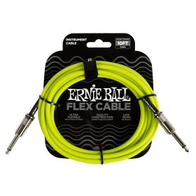 Ernie Ball 6414 Flex Green 3m Instrument Cable