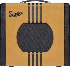 Supro DELTA KING 12 Tweed & Black